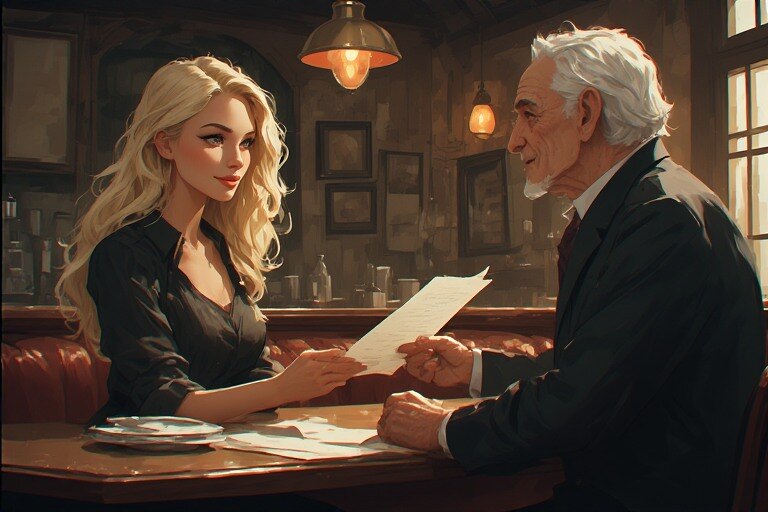 Blonde Lady and the Paper That Changed the Mood